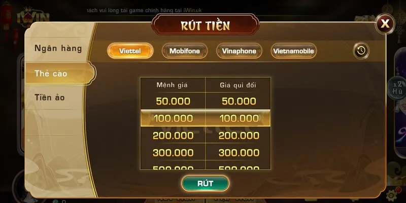 Lưu Ý Khi Rút Tiền Tại Iwin